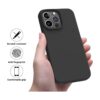 OTOFLY Diseñada para iPhone 14 Pro funda de silicona a_5