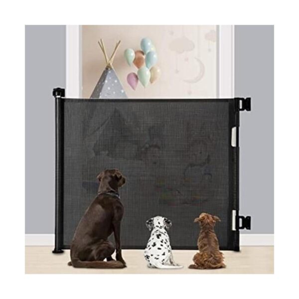 Puerta retráctil para bebé puerta de seguridad extra_1