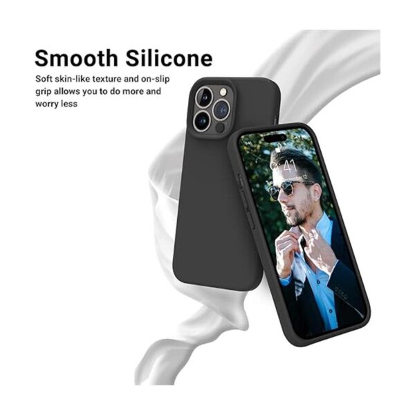 OTOFLY Diseñada para iPhone 14 Pro funda de silicona a_3