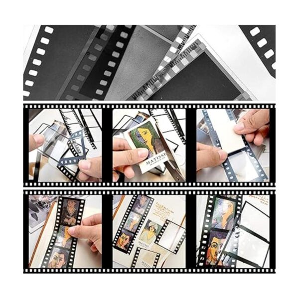 Paquete de 5 calcomanías de película retro para cámara de_5