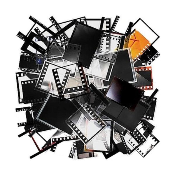 Paquete de 5 calcomanías de película retro para cámara de_1