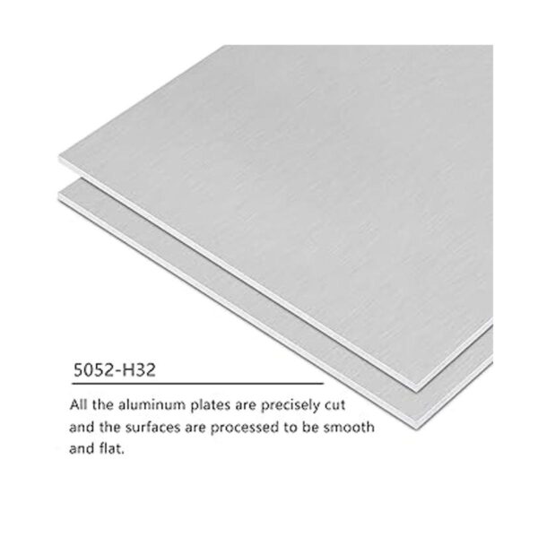 5052 H32 Chapa de aluminio de 12 x 12 x 164 pulgadas_4