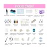 MODDA Kit de resina UV con luz para principiantes con_6