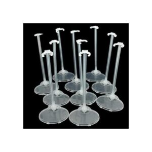 Qlychee 10 soportes transparentes para muñecas mini_1