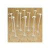 Qlychee 10 soportes transparentes para muñecas mini_3