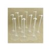Qlychee 10 soportes transparentes para muñecas mini_2