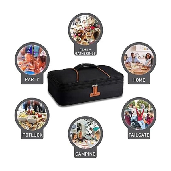 HotLogic 16801170BLK Bolsa de calentamiento de alimentos
