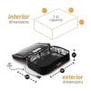 HotLogic 16801170BLK Bolsa de calentamiento de alimentos