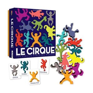 Brainwright Le Cirque El Circo apilando rompecabezas juego_1