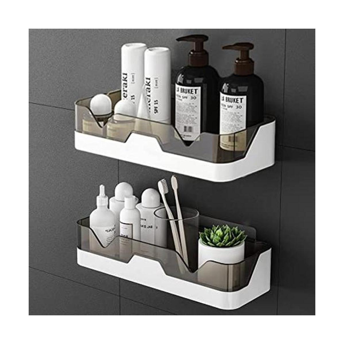 Estante de ducha adhesivo para baño paquete de 2