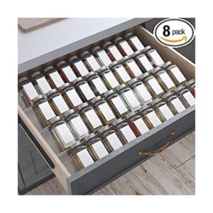 Organizador de cajones de especias juego de 2 niveles_1