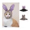Anelekor Gorro de peluche para cachorro con diseño de_2