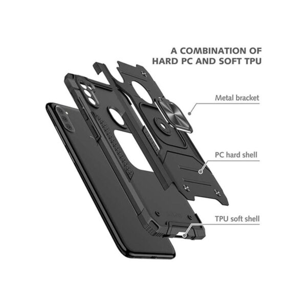 Funda para Samsung Galaxy A11 HNHYGETE con protector de_5