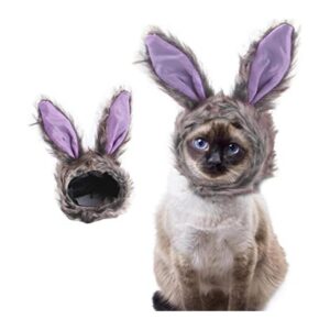 Anelekor Gorro de peluche para cachorro con diseño de_1