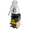 Uxcell 380 V 10 A 22 mm Dia Hilo DPST 2 Posiciones clave_1
