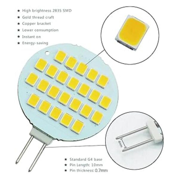 GRV G4 242835 SMD Lámpara LED súper brillante blanca_2