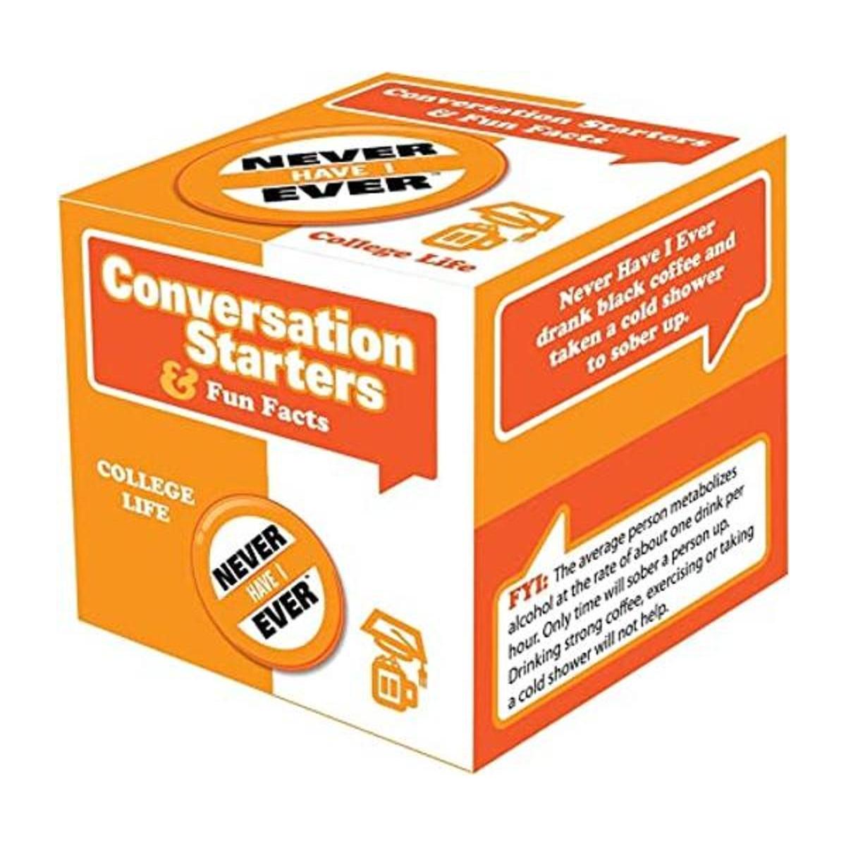 Never Have I Ever Iniciadores de conversación para