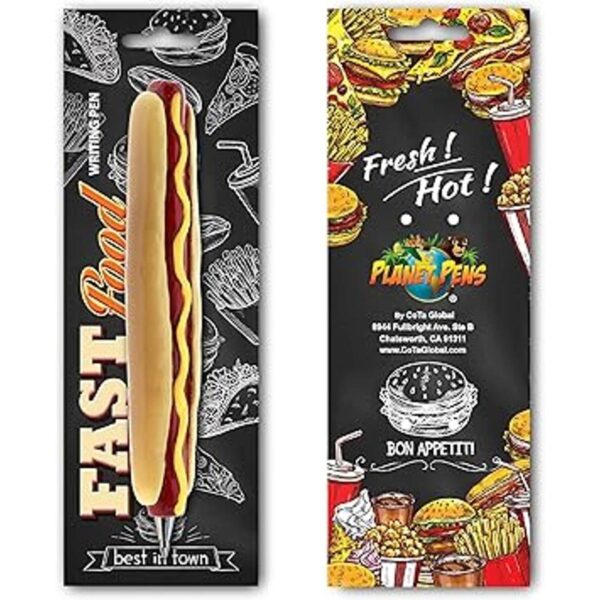 Planet Pens Hotdog Bolígrafo novedoso fresco divertido_4