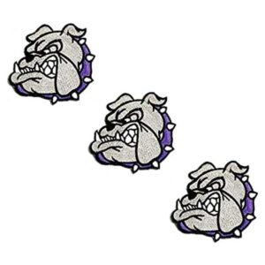 HHO Juego de parches de 3 piezas diseño de bulldog de_1