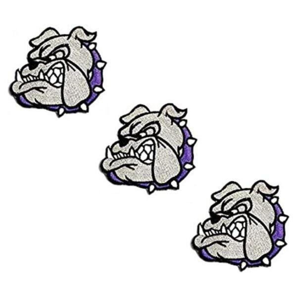 HHO Juego de parches de 3 piezas diseño de bulldog de_1