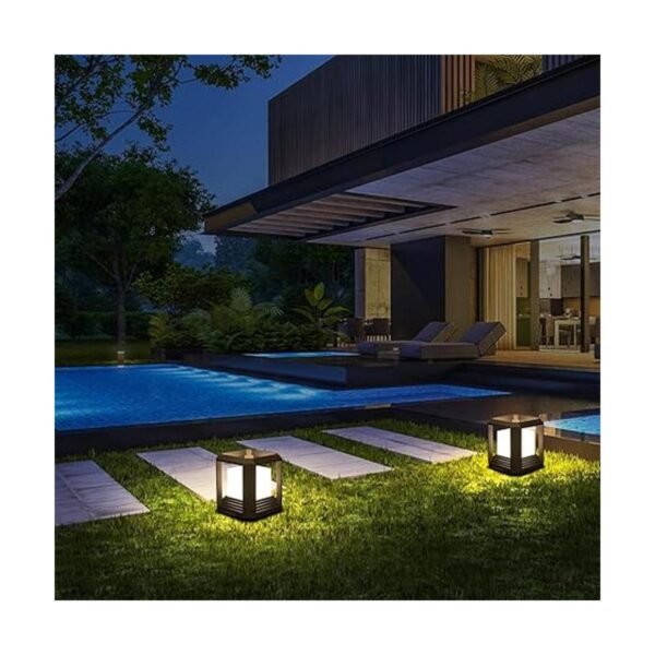 PLUSLED Luces de columna para exteriores grandes luces de_4