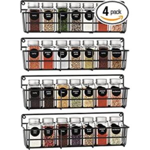Mystozer Organizador de especias para montaje en pared