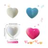 FineInno Molde de resina de corazón 3D molde de silicona