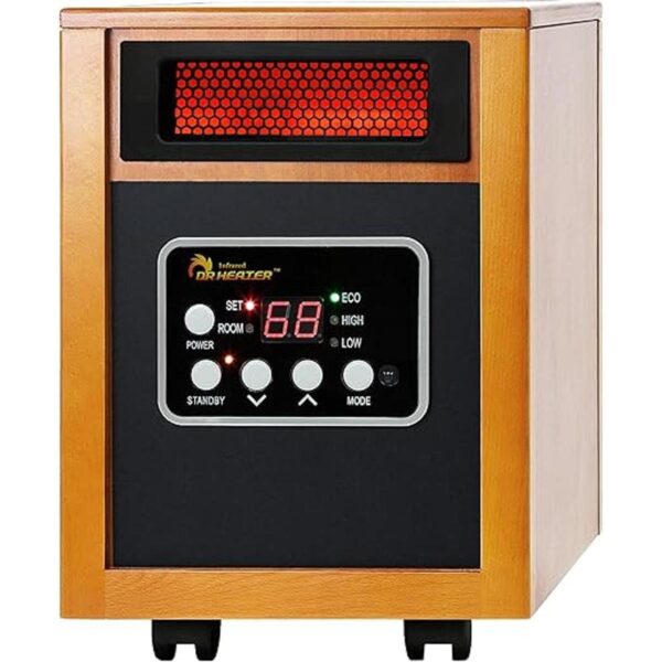 Dr Infrared Heater Calentador de espacio portátil 1500 W_1