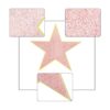 Mini recortes de papel de estrella de 6 pulgadas