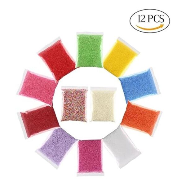DECORA 240000 piezas de 0.0790.118 in mini bolas de espuma