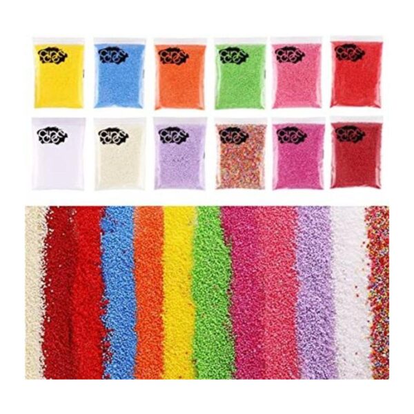 DECORA 240000 piezas de 0.0790.118 in mini bolas de espuma