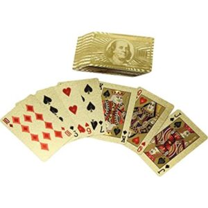 Rok 24K Oro 100 dólares de papel de aluminio flexible_1