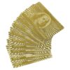 Rok 24K Oro 100 dólares de papel de aluminio flexible_2