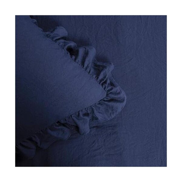 Lush Decor Juego de ropa de cama con volantes de 2_4
