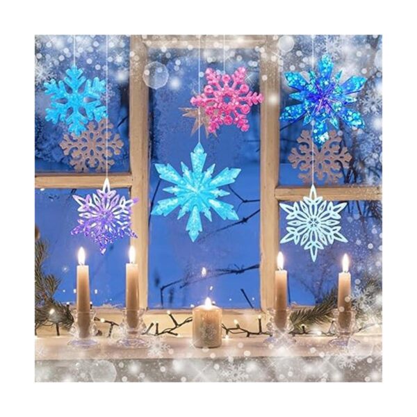 Juome Moldes de resina de Navidad de silicona adornos de