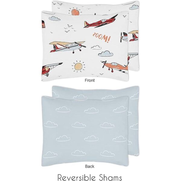 Sweet Jojo Designs Juego de ropa de cama vintage para_5