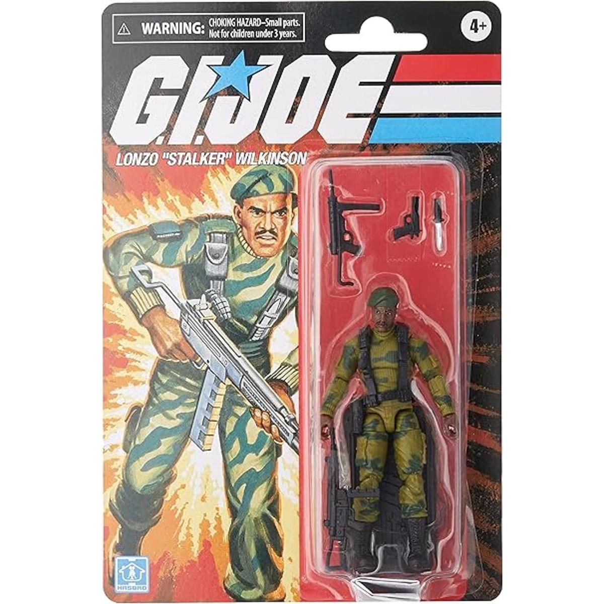 G.I. Joe Retro Sgt. Stalker Figura de acción exclusiva de