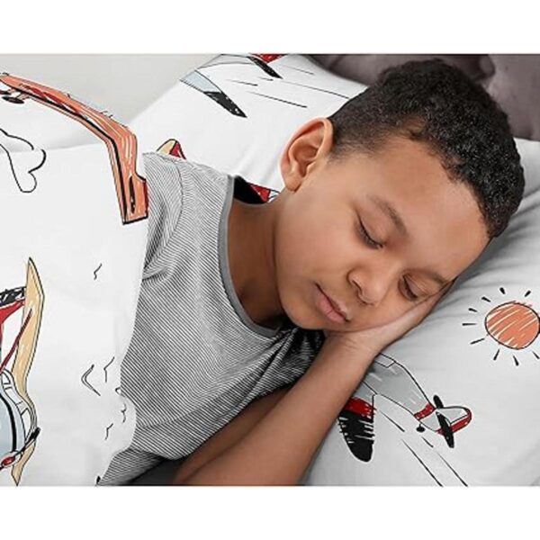 Sweet Jojo Designs Juego de ropa de cama vintage para_4