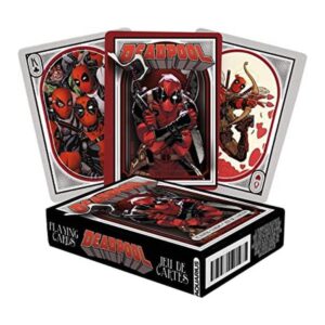 AQUARIUS Marvel Deadpool Baraja de cartas con temática de_1