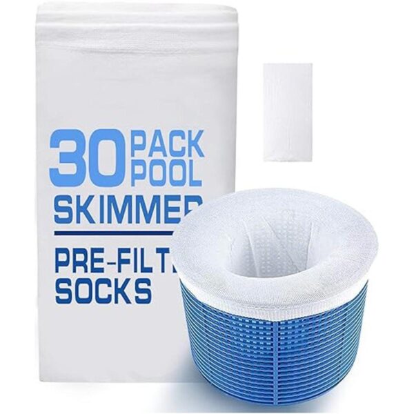 Paquete de 30 calcetines de filtro de piscina para piscina