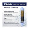 FrigiLife Filtro de agua para RV certificado NSFANSI 42
