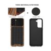 TENDLIN Funda híbrida compatible con Samsung Galaxy S21 de_2