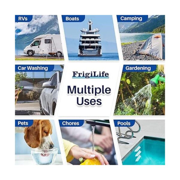 FrigiLife Filtro de agua para RV certificado NSFANSI 42