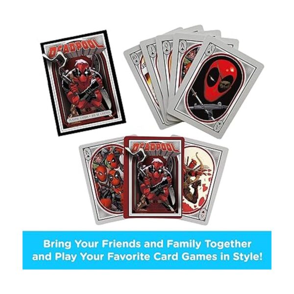 AQUARIUS Marvel Deadpool Baraja de cartas con temática de_2
