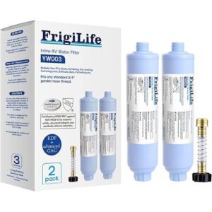 FrigiLife Filtro de agua para RV certificado NSFANSI 42