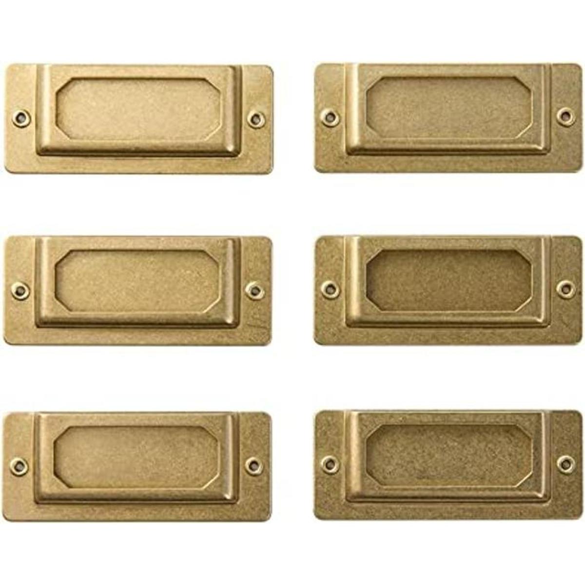 Midori Brass Label Plate 82022006