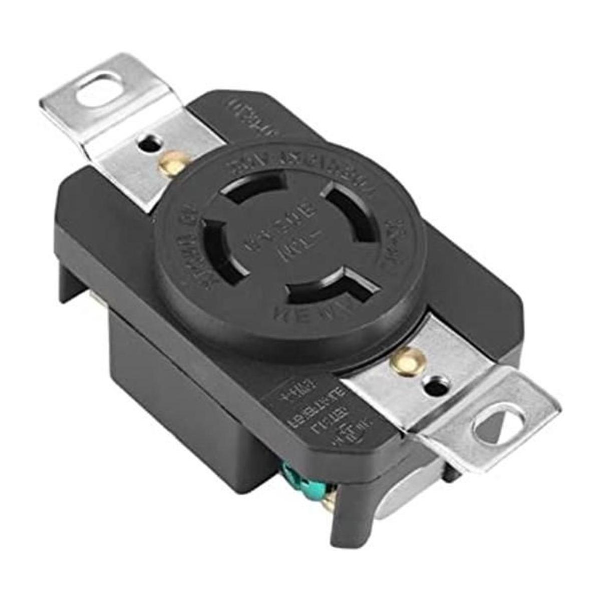 Receptáculo generador de 30 amperios de salida industrial
