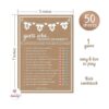 Baby Shower Juego de 50 tarjetas juego de 50 tarjetas 5_3