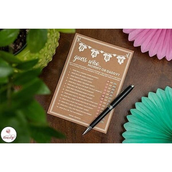 Baby Shower Juego de 50 tarjetas juego de 50 tarjetas 5_4