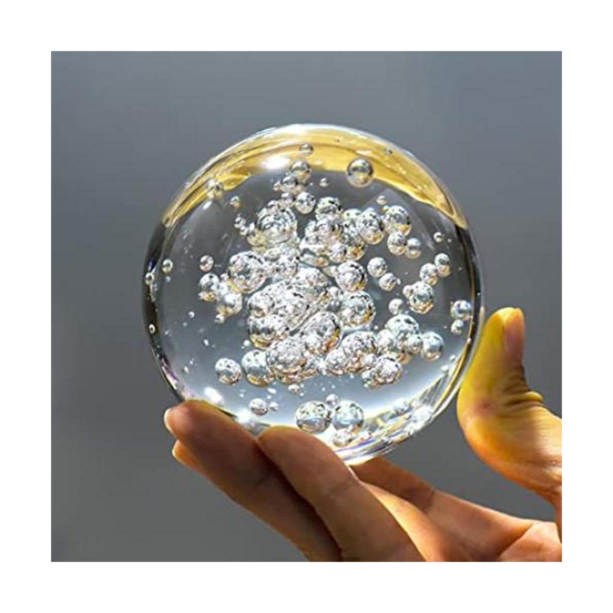 ChezMax Bola de cristal de burbujas de 3.9 pulgadas 3.937